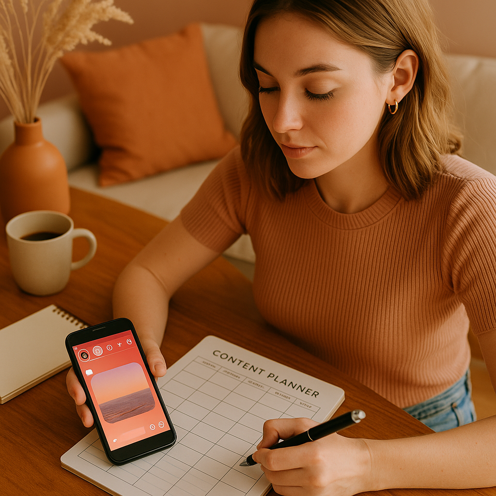 Concetto di interfaccia Instagram per l'app Instants con condivisione di foto che scompaiono