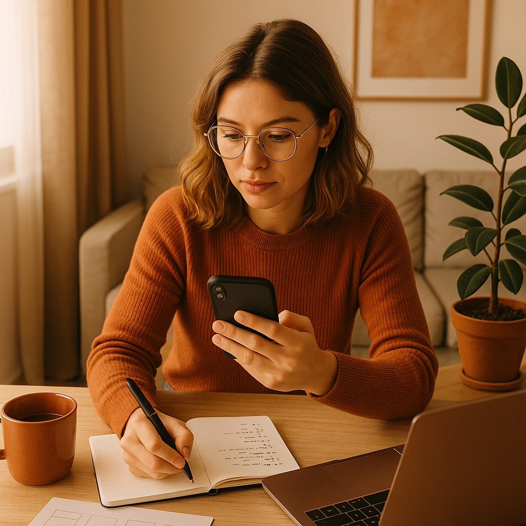 Creator interagiert per Live-Chat auf Threads für eine Instagram-Wachstumsstrategie.