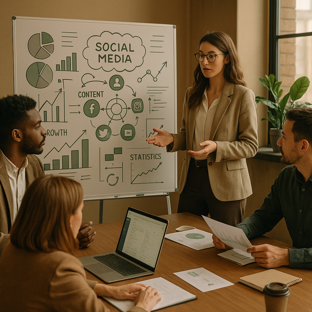 Schermo di laptop con analytics email marketing, builder campagne e dashboard automazioni per la pianificazione 2026.