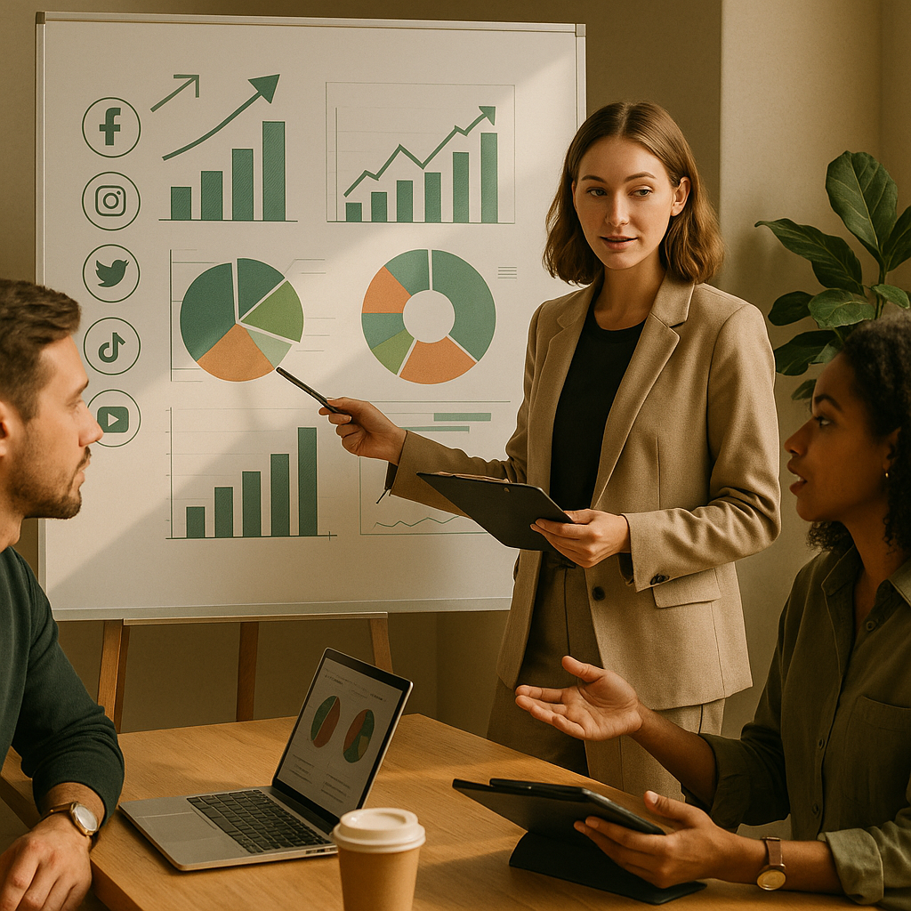 Junge Erwachsene nutzen 2026 Social Media auf Smartphones