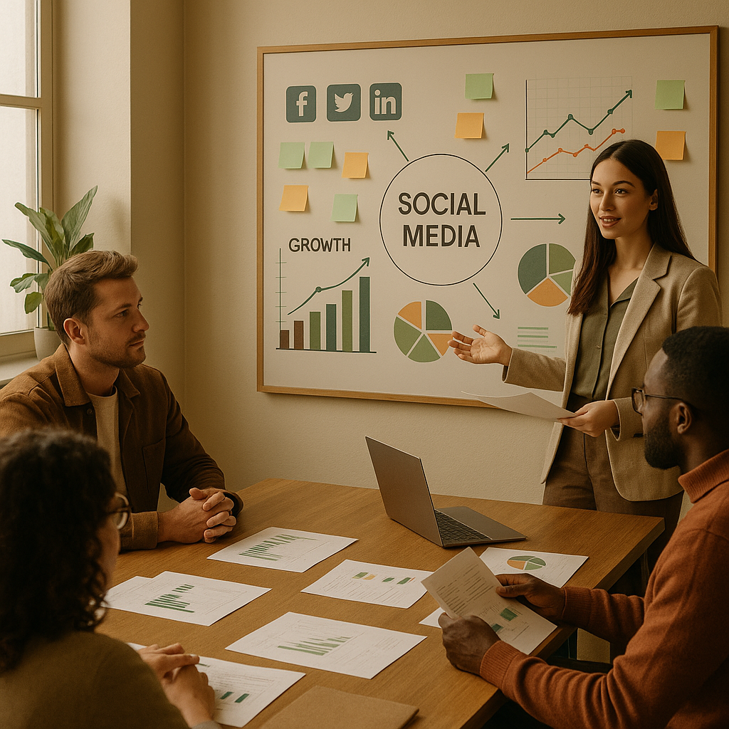 Illustration de coûts et stratégie réseaux sociaux 2026