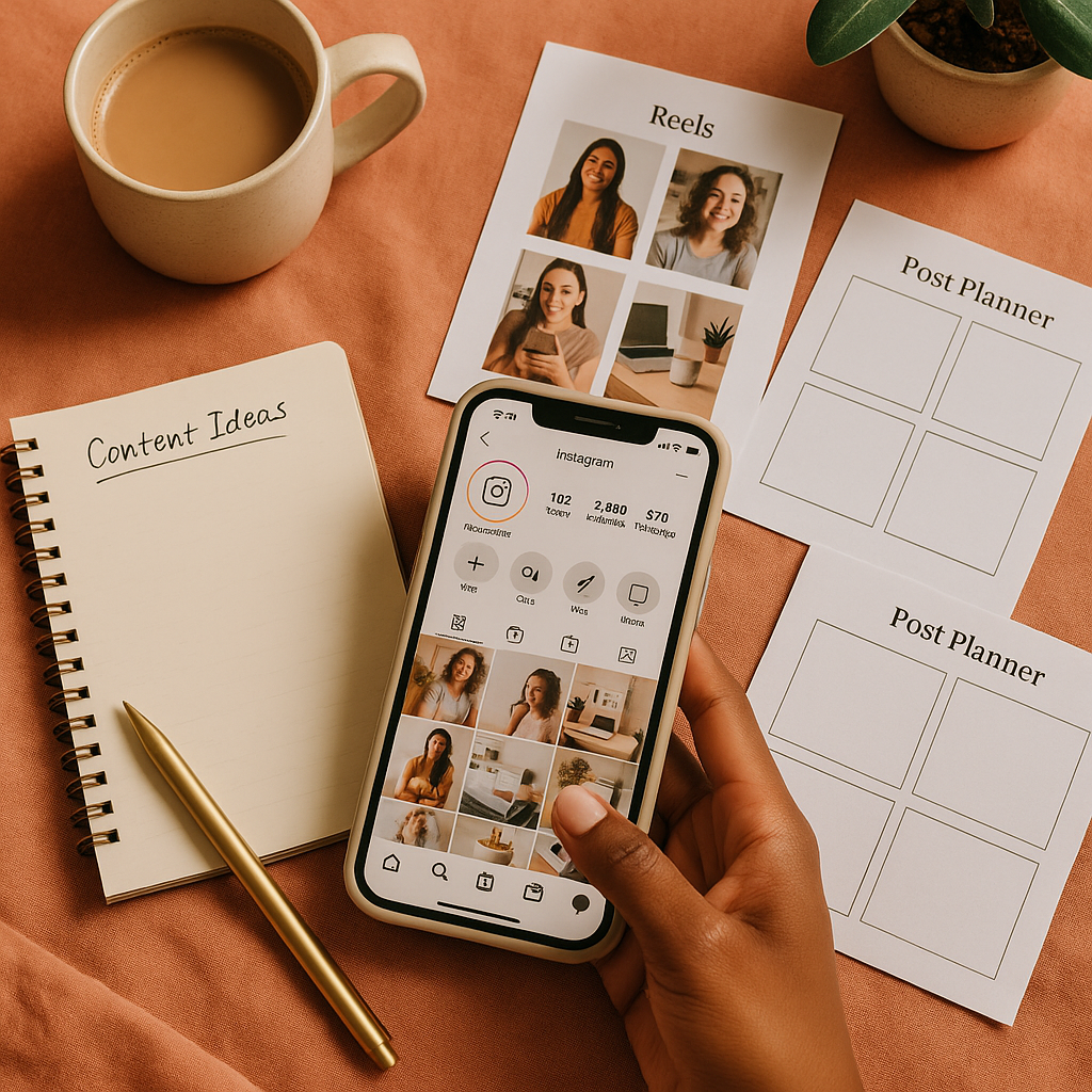 People scrolling Instagram feed with refreshed content