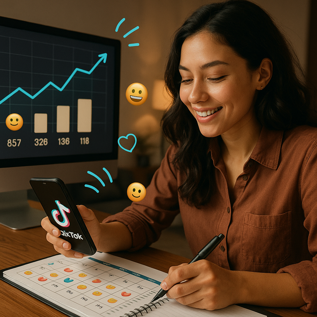 TikTok engagement emoji codes and caption examples for better creator interaction