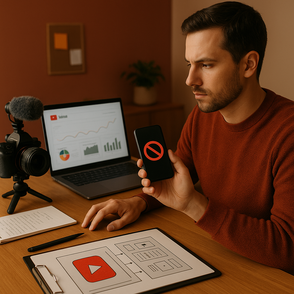 Riquadro grafico con icone YouTube e indicazioni di controllo Shorts