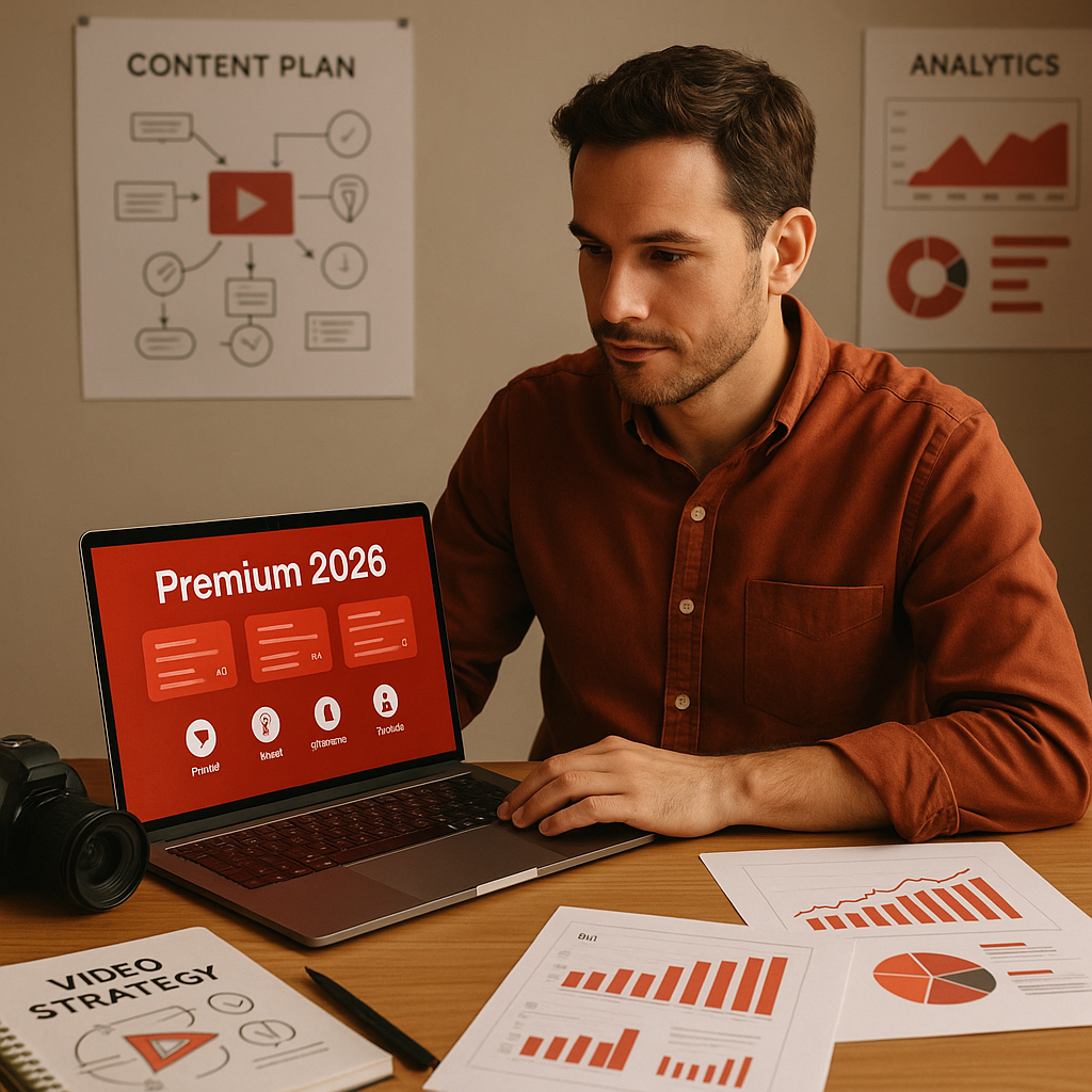 2026'da YouTube Premium abonelik planları ve creator büyüme stratejisi