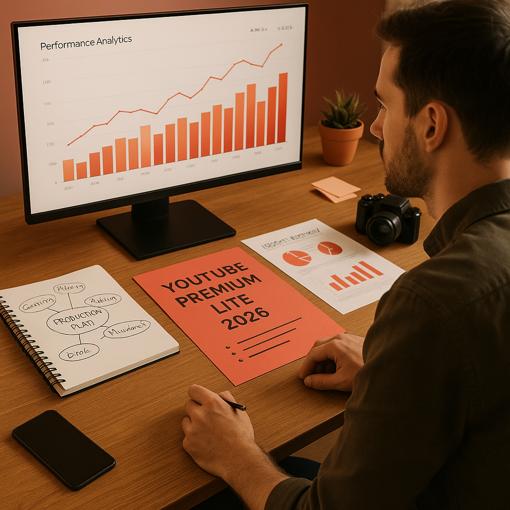 Tableau comparatif 2026 de YouTube Premium Lite et des fonctionnalités pour les créateurs