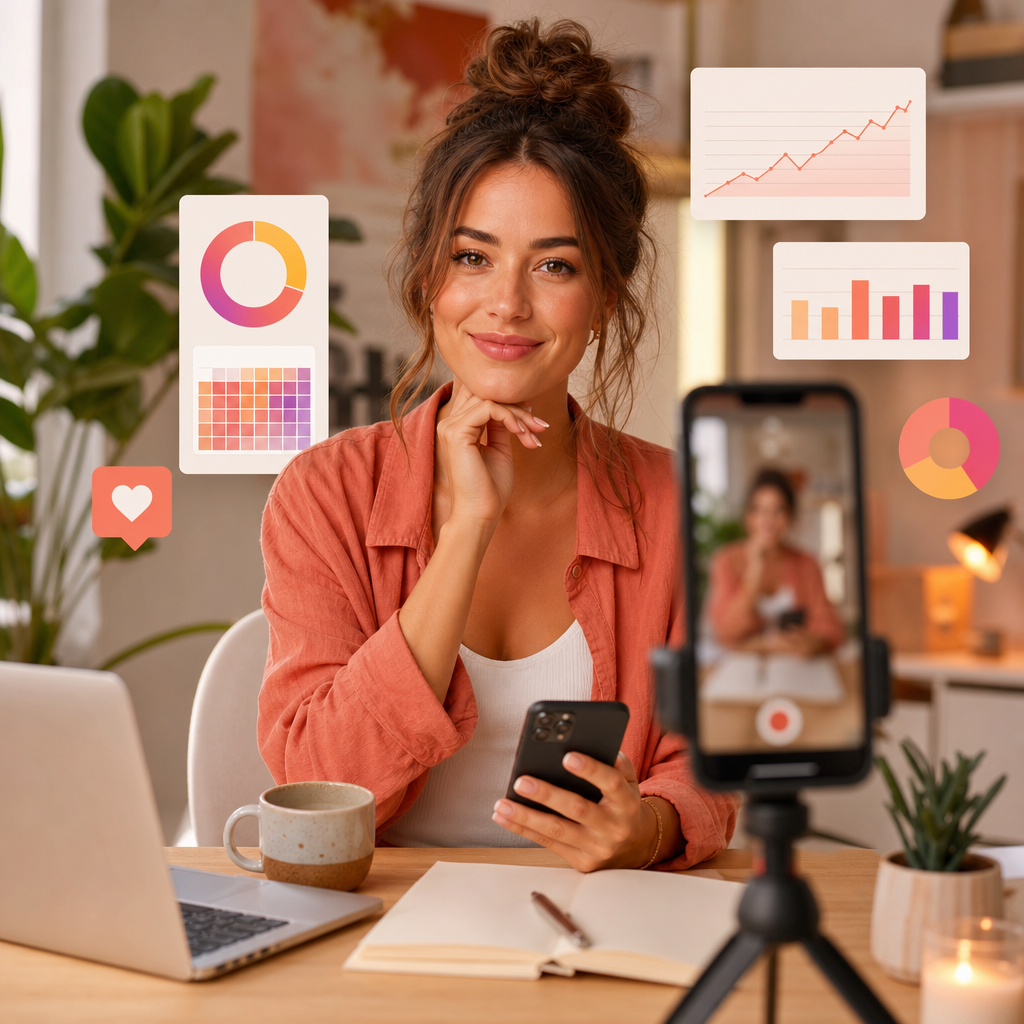 Instagram-Analyse-Dashboard mit besten Posting-Zeiten und Engagement-Trends für 2026