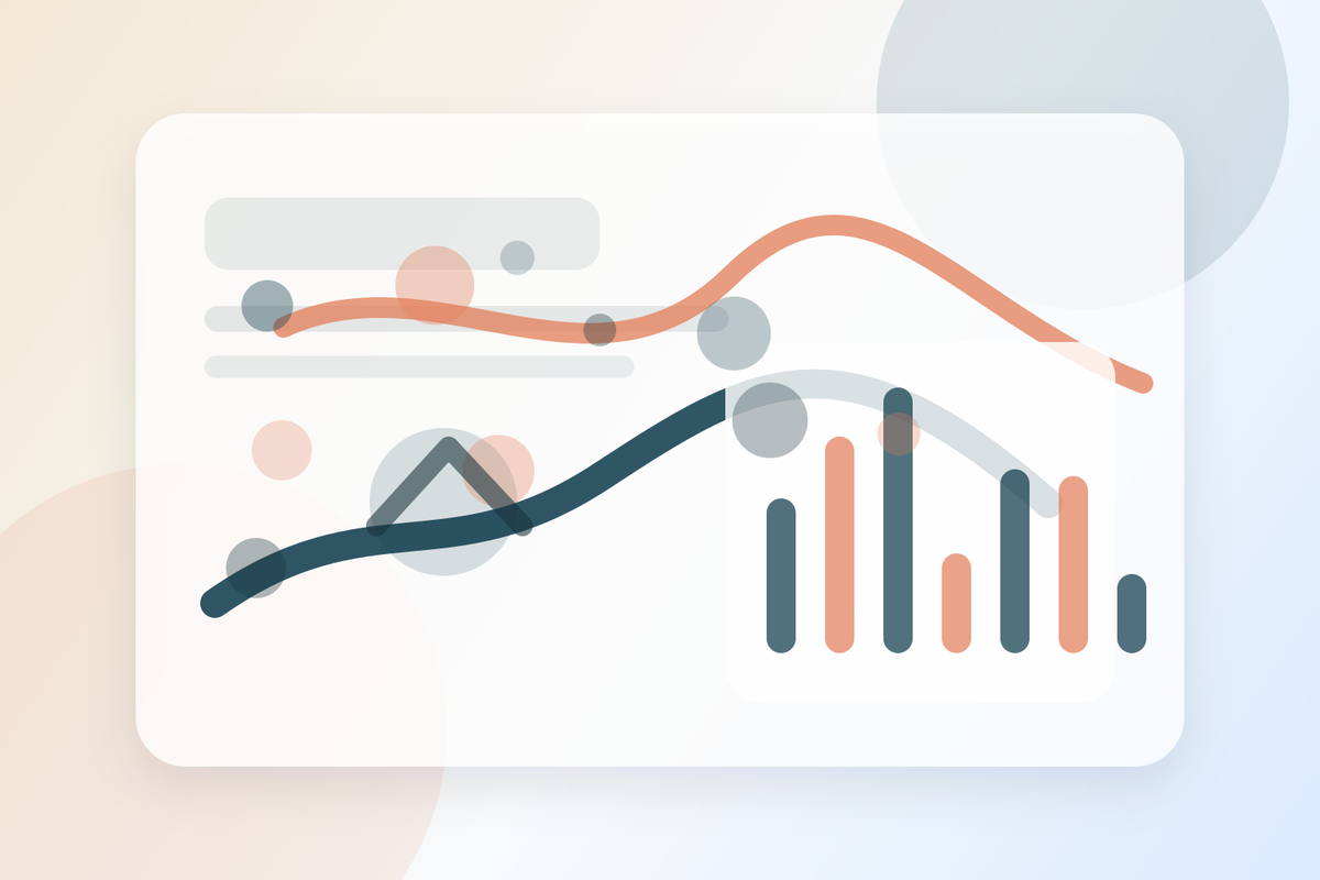 Illustration einer Langzeitspeicher-Batterie (100 Stunden) neben Rechenzentrum und Social-Media-Analyse-Dashboard