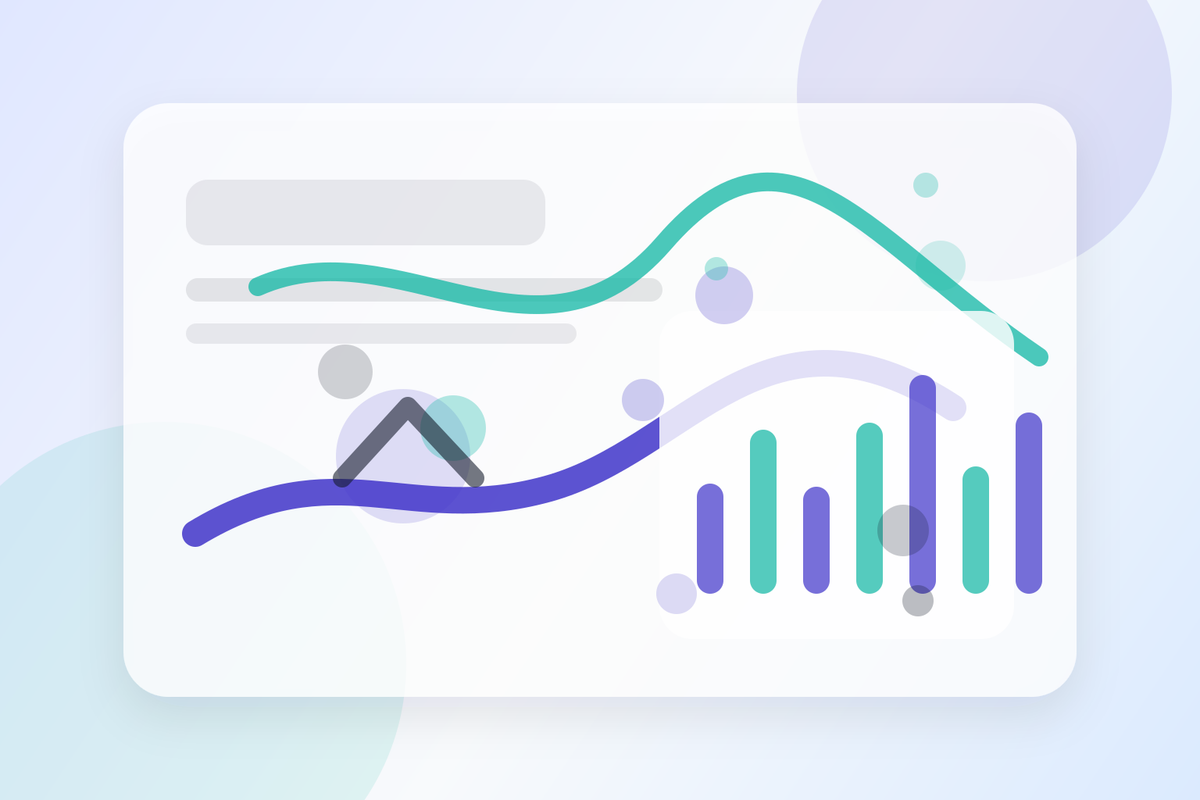 Illustratie van AI, juridische documenten en social media dashboards die groei en governance verbinden