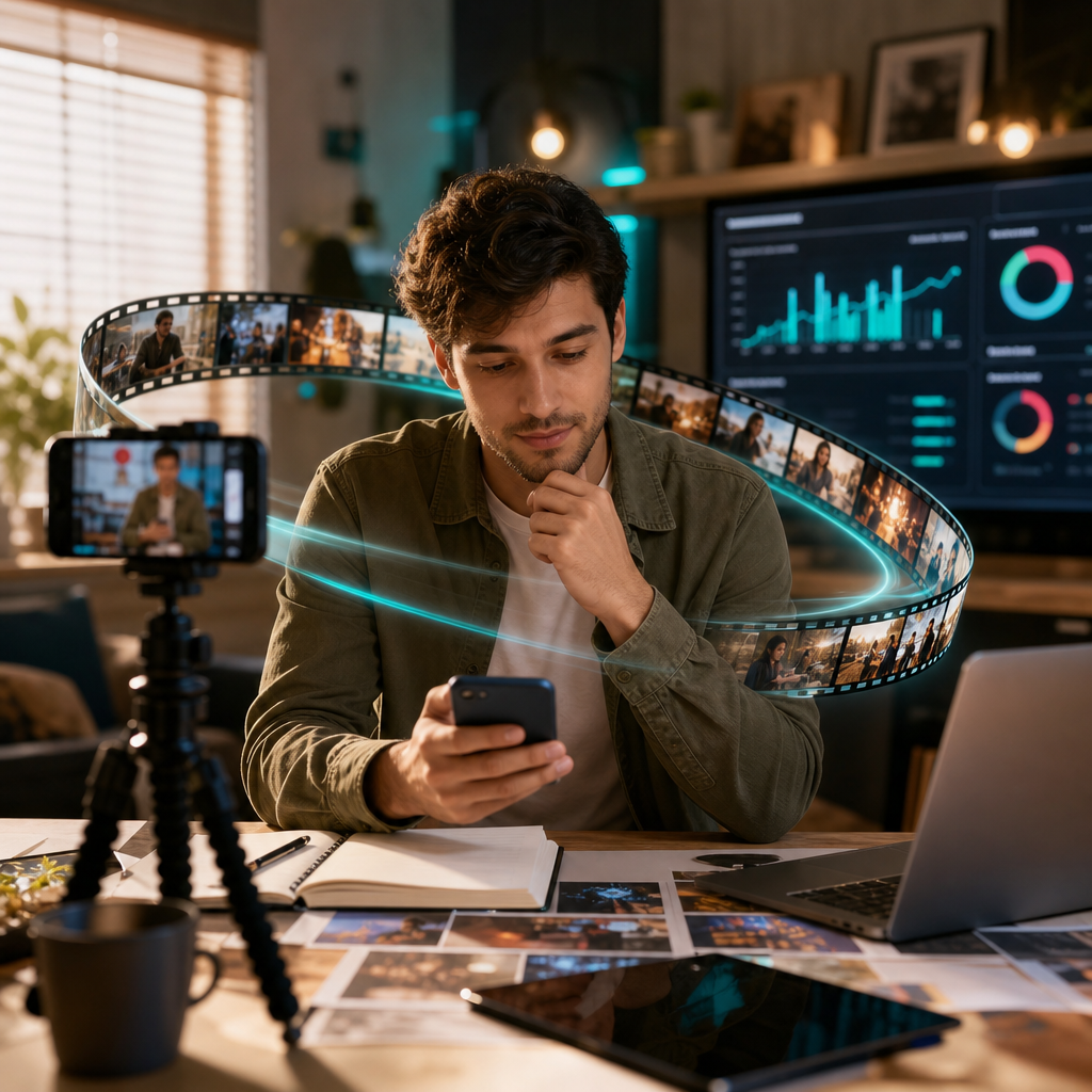 Prime Video app interface with a TikTok-like Clips feed for short-form discovery