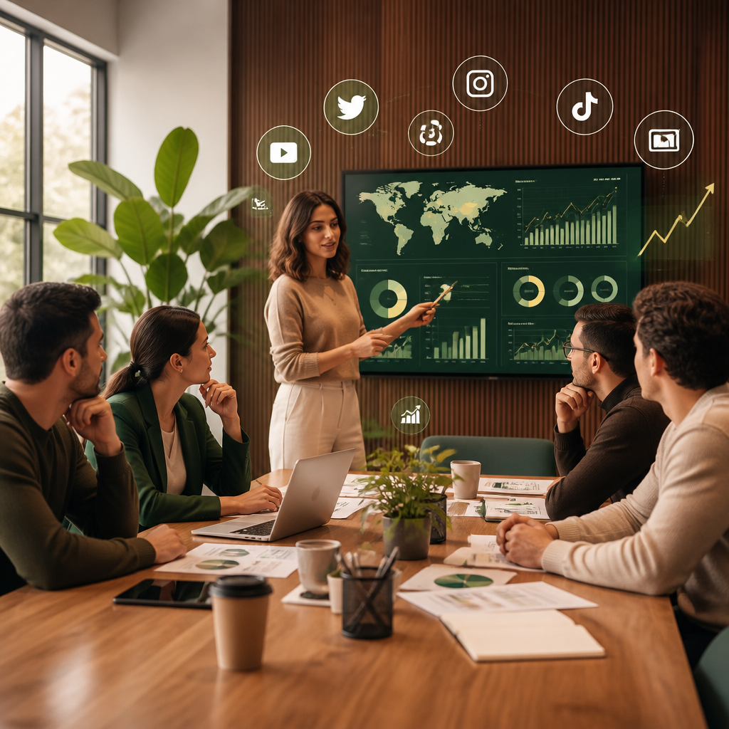 Ontwikkelaar die social media API's gebruikt voor marketingcampagnes in 2026