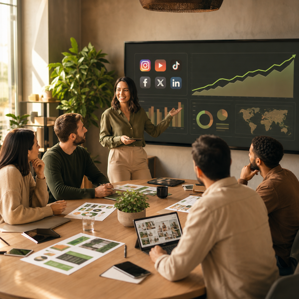 Dashboard mit schnelleren Reports, Workflow-Automation und Social-Media-Steuerung für 2026
