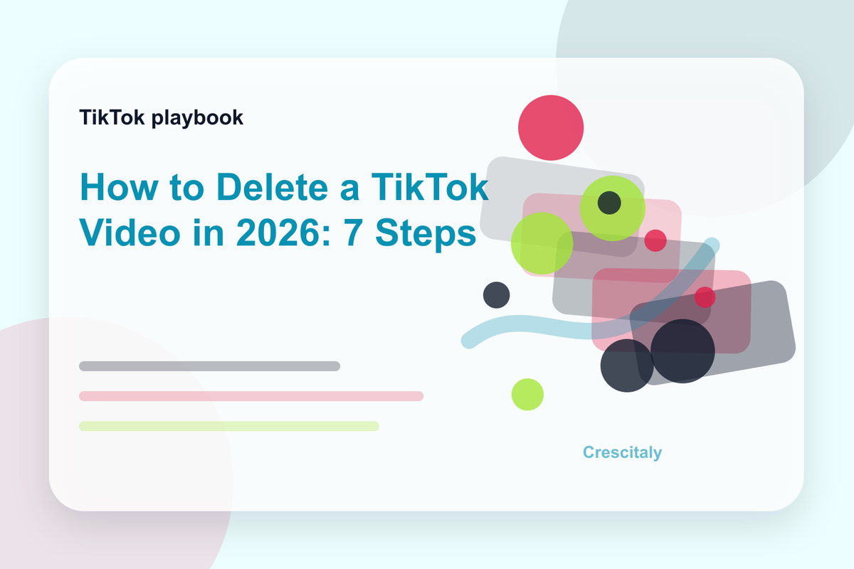 Creator reviewing TikTok analytics before deleting a low-performing video and planning a safer repost strategy