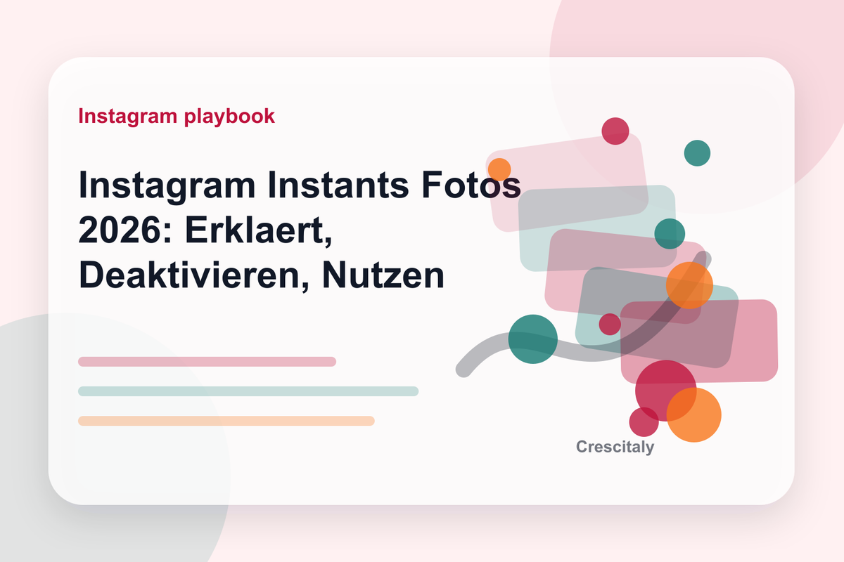 Instagram-Oberfläche auf einem Smartphone mit dem Konzept verschwindender Instants-Fotos