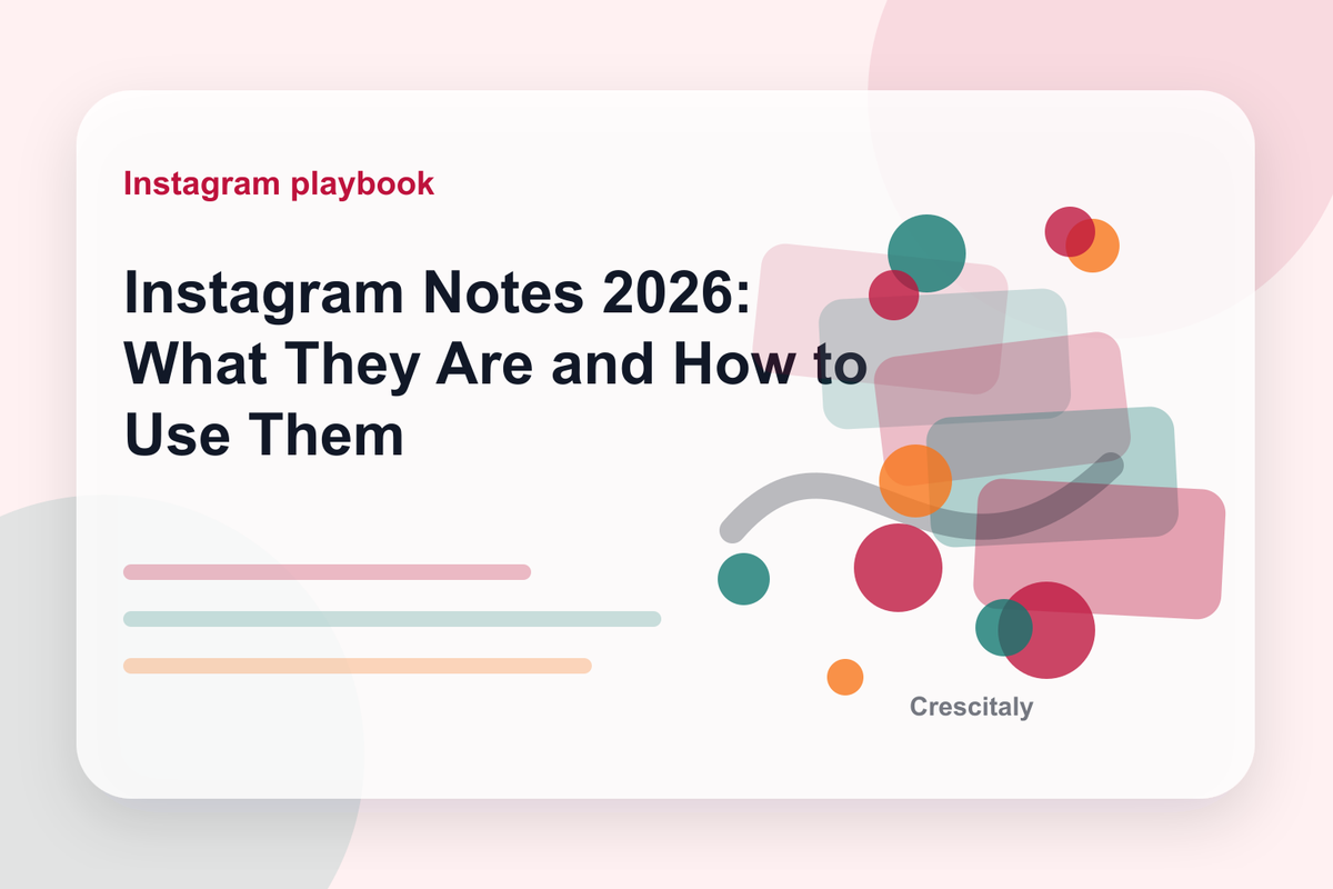 Instagram Notes interface on a smartphone with short status-style updates and engagement cues