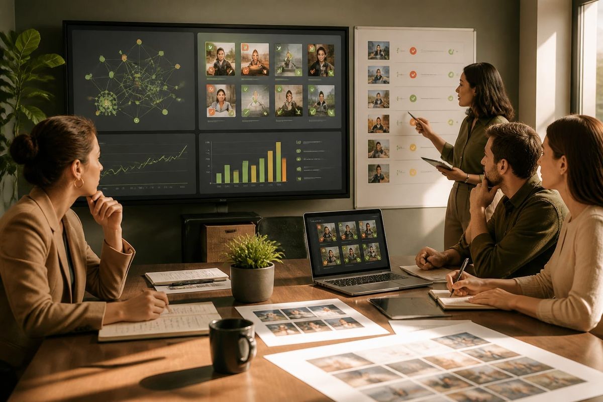 meta plans replace content review AI search briefing workspace with query map, ads dashboard, and source checklist