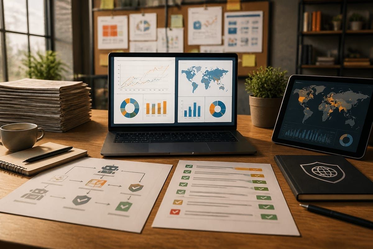 Immagine di briefing policy crawler AI per editori con checklist di sicurezza