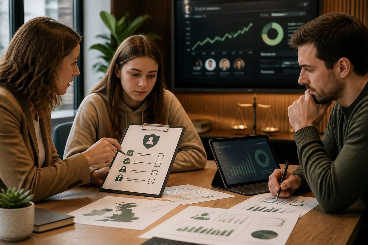 guia cambios prohibicion para adolescentes creator workspace with metrics dashboard, planning checklist, and campaign board
