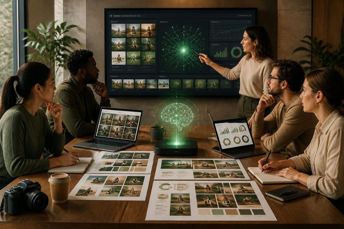 making more dependent important than AI search briefing workspace with query map, ads dashboard, and source checklist