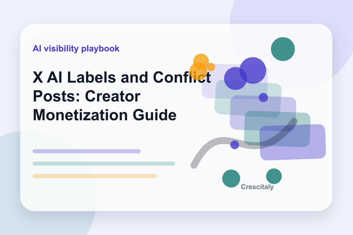 X AI labeling policy checklist for synthetic media disclosure monetization risk and creator reviews