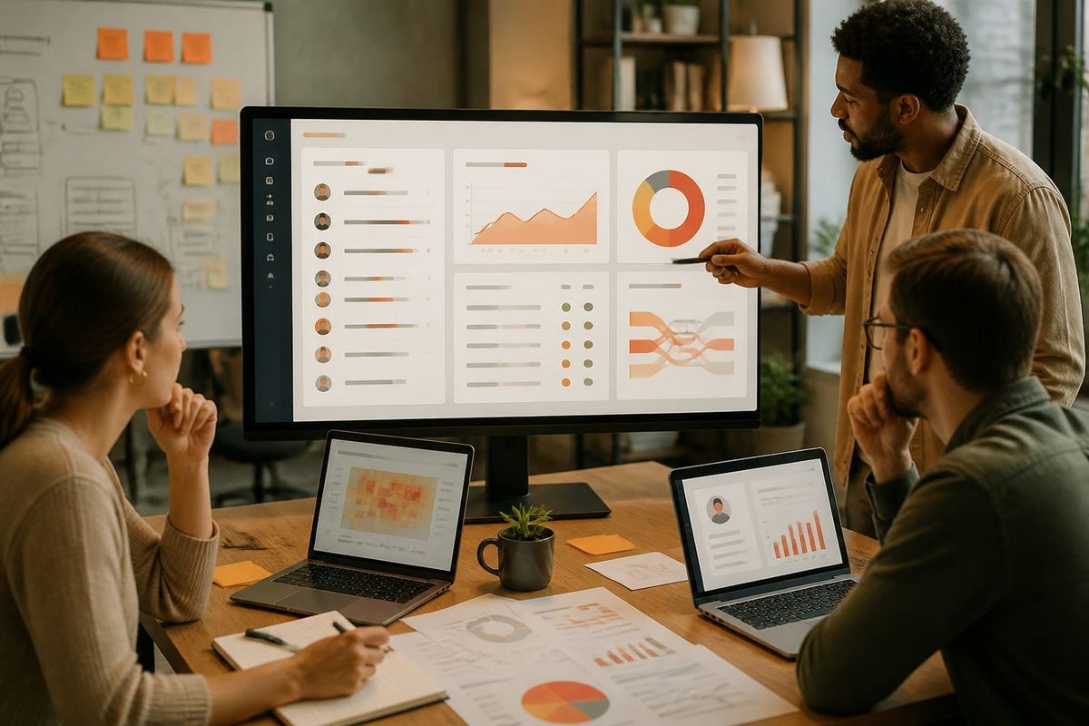 Dashboard showing HubSpot Warmly integration and visitor intent signals