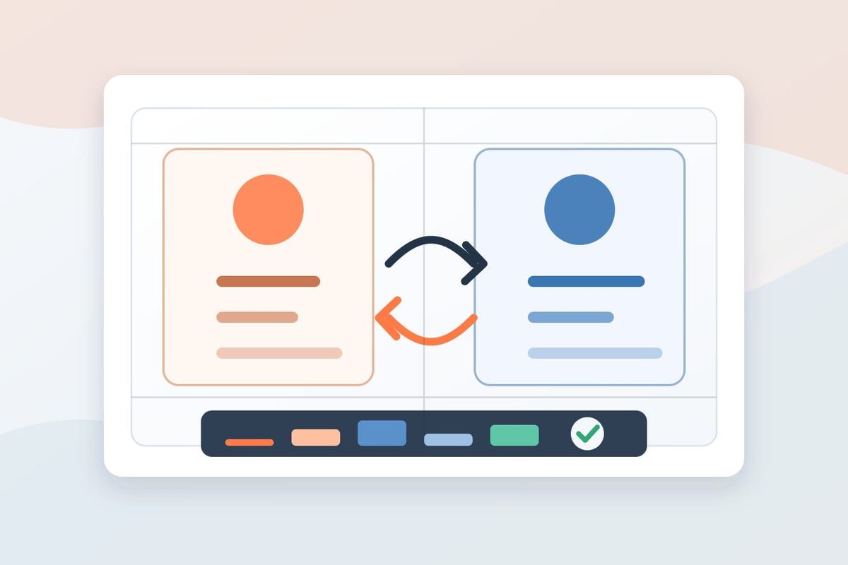 Reddit ad split testing dashboard displayed on a laptop with campaign notes