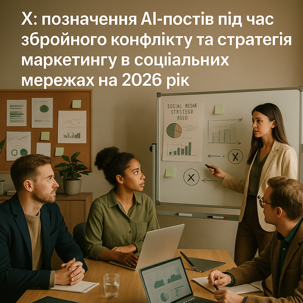 Інфографіка змін політики: позначення AI-постів та вплив на монетизацію у 2026 році