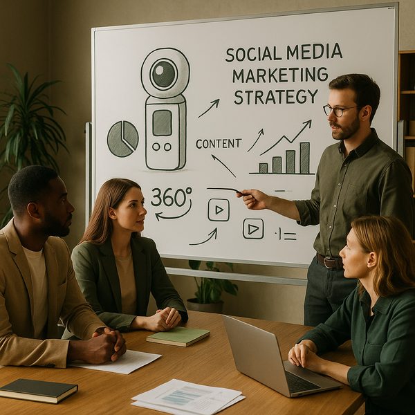 Workflow mit 360-Grad-Kamera und Gaussian Splats für Creator-Content und Social-Media-Marketing