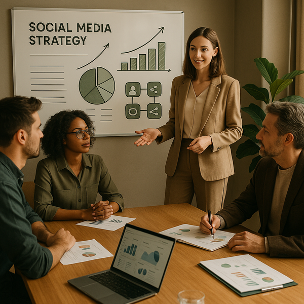 Creator und Unternehmer baut 2026 mit einer Social Media Marketing Strategie eine stärkere Marke auf.