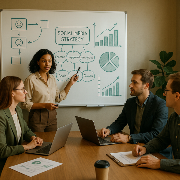 Dashboard view of social media scheduling tools used for planning and publishing content in 2026