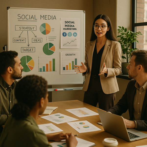 Fluxo de configuração do bot OpenClaw para planejar uma estrategia de marketing em redes sociais