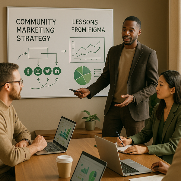 Team collaboration and design community concept illustration