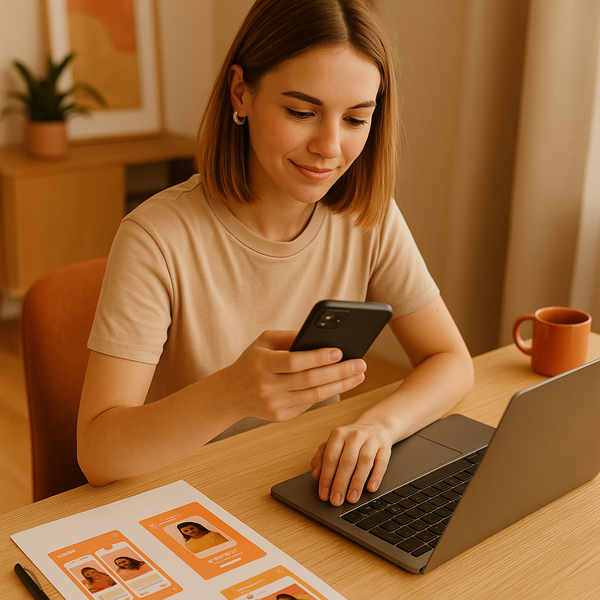 Interface de l’application Instagram montrant une fonctionnalité orientée caméra inspirée du partage façon Snapchat