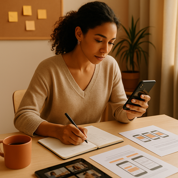 Instagram-interface met een verhaalachtige functie geïnspireerd op Snapchat