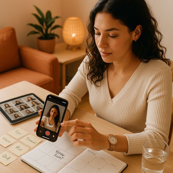 Conceito de interface do Instagram para o app Instants com compartilhamento de fotos que somem