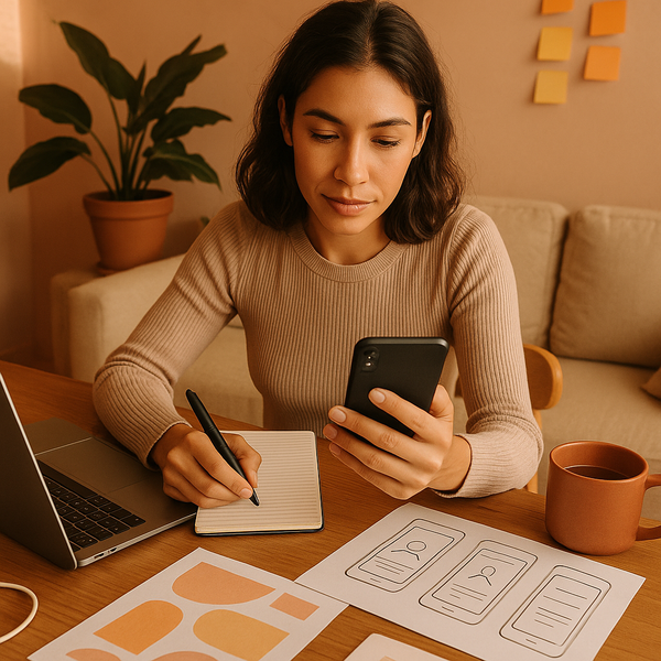 Creator analysiert Instagram-Algorithmus-Signale und Zielgruppen-Insights auf einem Dashboard