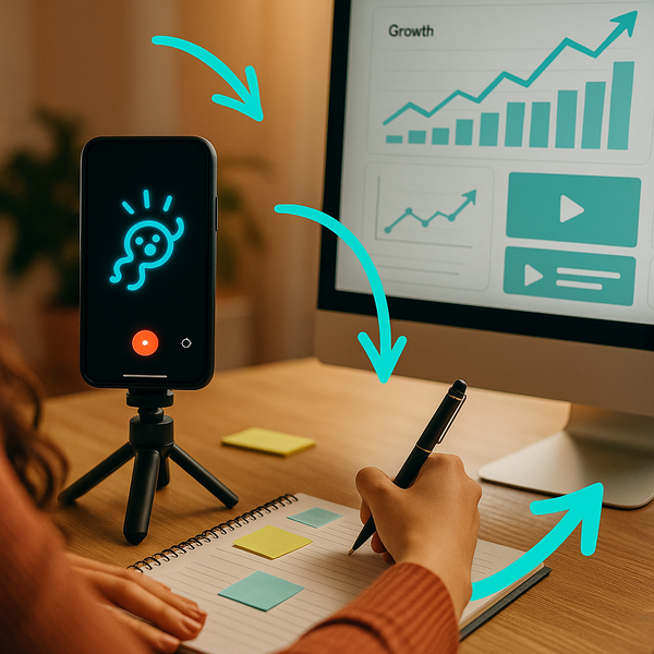 Creator TikTok che usa emoji code nelle caption e nei commenti per aumentare engagement e visibilità