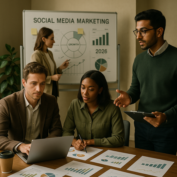 Illustration eines Smartphones und Social-Media-Icons zur rechtlichen Auseinandersetzung um Posts in Indien