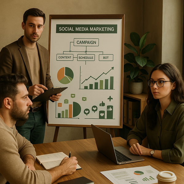 Workflow di configurazione bot OpenClaw per la pianificazione della strategia social media marketing