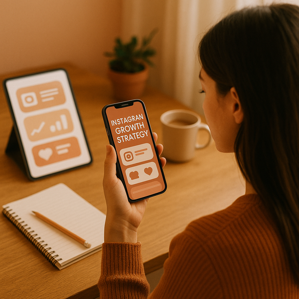 Phone screen displaying Instagram Stories analytics and engagement metrics