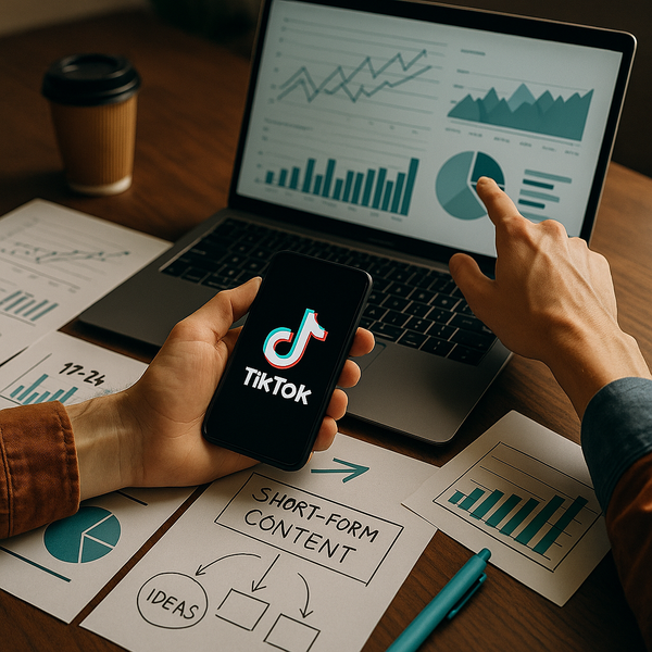 Creator planning TikTok videos around trending UK songs on a content calendar