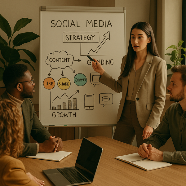 Trendjacking ve sosyal medya pazarlama stratejisi için zamanlama, uygunluk ve içerik kontrolünü gösteren konsept görsel