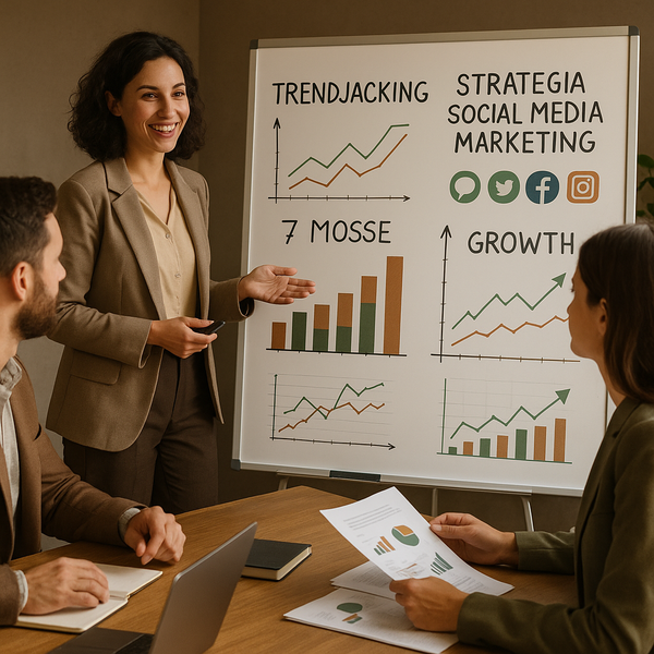 Strategia social media marketing per il trendjacking sui social nel 2026