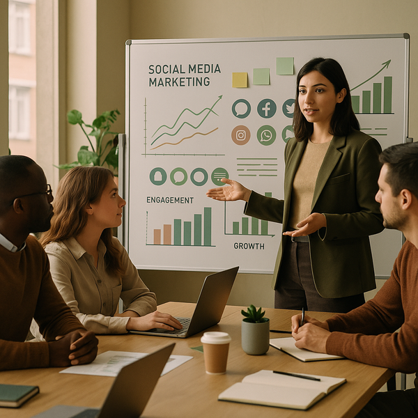 Ilustração de um painel de redes sociais mostrando aumento nos custos de posts com links no X