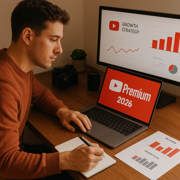 YouTube Premium-Abos und Creator-Wachstumsstrategie 2026