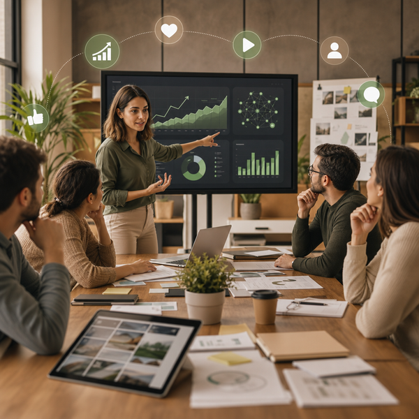 Diagramma di setup e workflow di Claude Code per marketer social media nel 2026