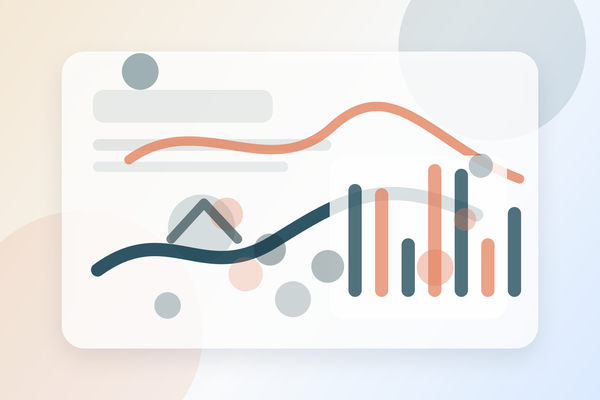Illustration d’une batterie longue durée de 100 heures et d’un tableau de KPIs marketing