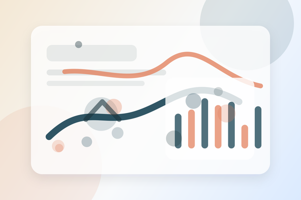 Smartphone mit KI-Assistent (Gemini) und Social-Media-Dashboard für Content-Planung und KPI-Tracking