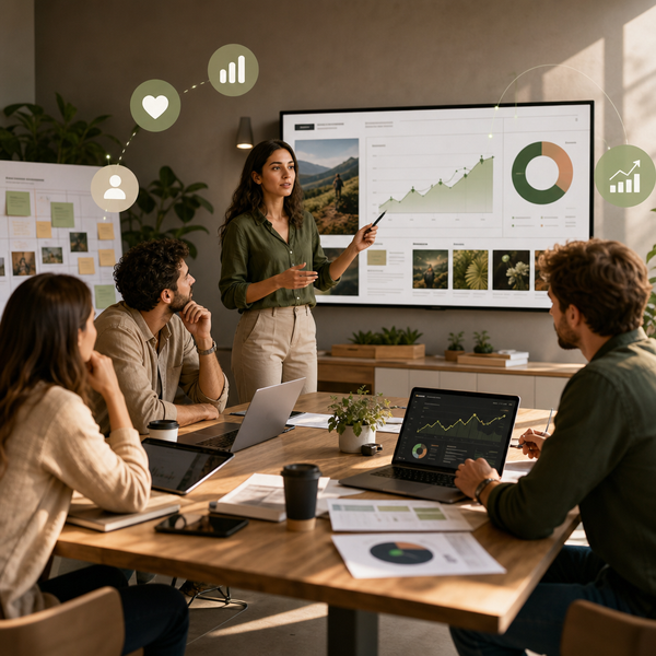 Vista de panel con reportes más rápidos, automatización de flujos y operaciones sociales enterprise en 2026