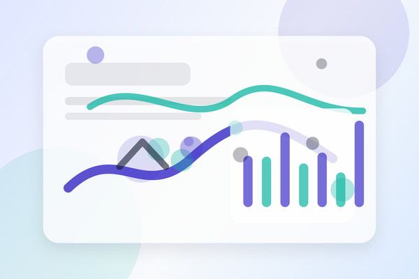 Illustration af social media KPI-dashboard og risikostyring i 2026 med fokus på AI og brandtillid